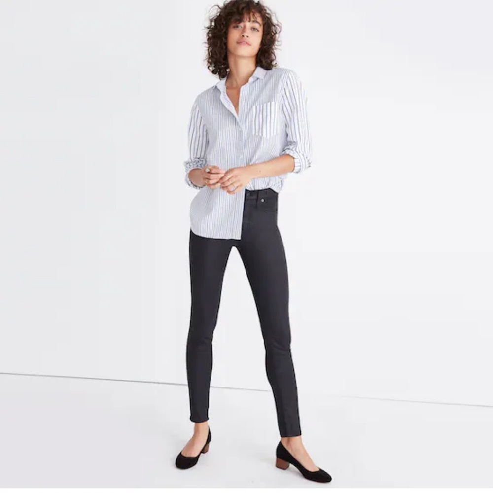 MADEWELL 9” High Rise Skinny Jean - Coated Edition
